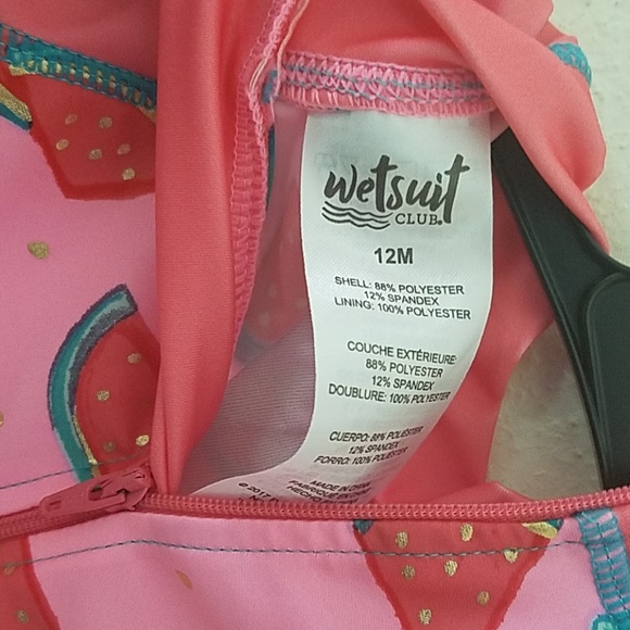 🆕️ Hello Summer Watermelon Scuba Swimsuit - Picture 6 of 6